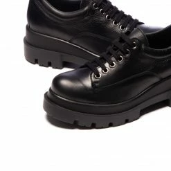 L'INTERVALLE Hawk Black Leather WOMEN