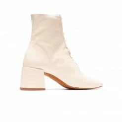 L'INTERVALLE Varick Off White Leather WOMEN 8 L'INTERVALLE Varick Off White Leather WOMEN