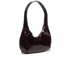 L'INTERVALLE WOMEN Mallory Brown Shiny Croco