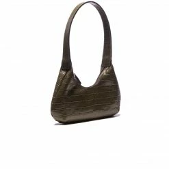 L'INTERVALLE WOMEN Mollina Dark Green Croco