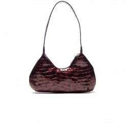 L'INTERVALLE Mollina Bordeau Shiny Croco 5 L'INTERVALLE Mollina Bordeau Shiny Croco