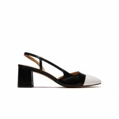 L'INTERVALLE Palar Black/White Leather