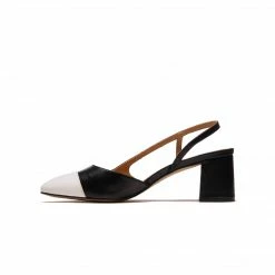 L'INTERVALLE Palar Black/White Leather