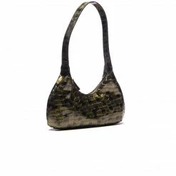 L'INTERVALLE Mollina Green Shiny Croco