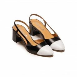 L'INTERVALLE Palar Black/White Leather