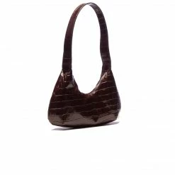 L'INTERVALLE Mollina Dark Brown Croco 4 L'INTERVALLE Mollina Dark Brown Croco
