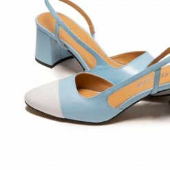 L'INTERVALLE WOMEN Palar Light Blue Leather
