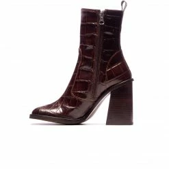 L'INTERVALLE WOMEN Annecy Brown Croco