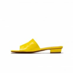 L'INTERVALLE WOMEN Turner Yellow Leather