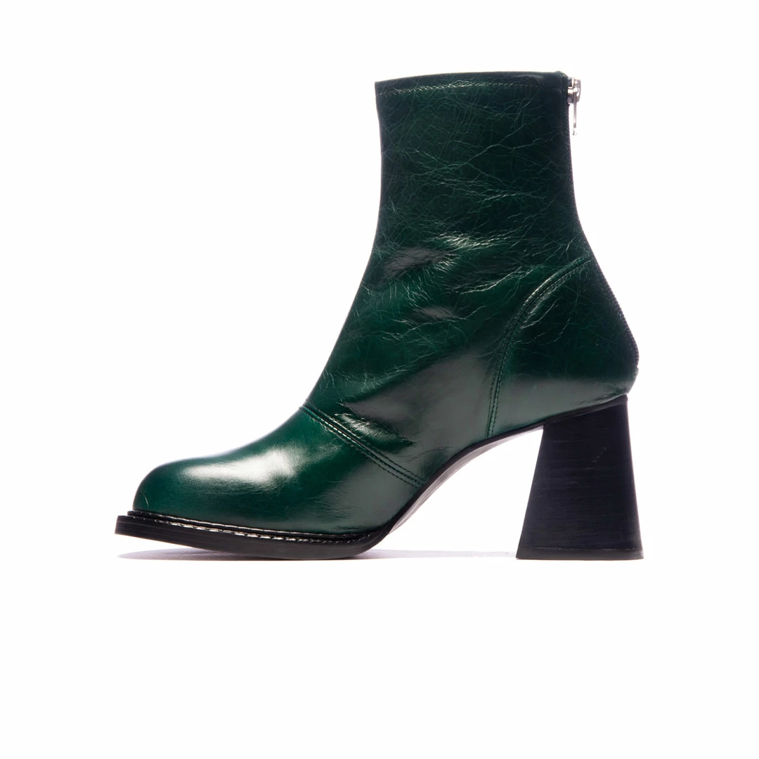 L'INTERVALLE Strasbourg Green Leather WOMEN 3 L'INTERVALLE Strasbourg Green Leather WOMEN