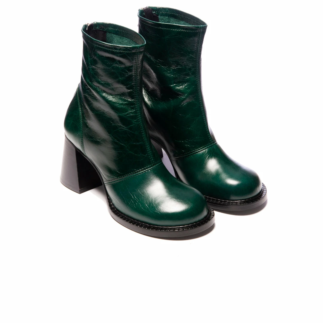 L'INTERVALLE Strasbourg Green Leather WOMEN 2 L'INTERVALLE Strasbourg Green Leather WOMEN