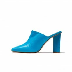 L'INTERVALLE Loutro Electric Blue Leather WOMEN
