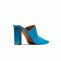 L'INTERVALLE Loutro Electric Blue Leather WOMEN