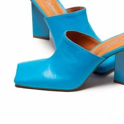 L'INTERVALLE Loutro Electric Blue Leather WOMEN