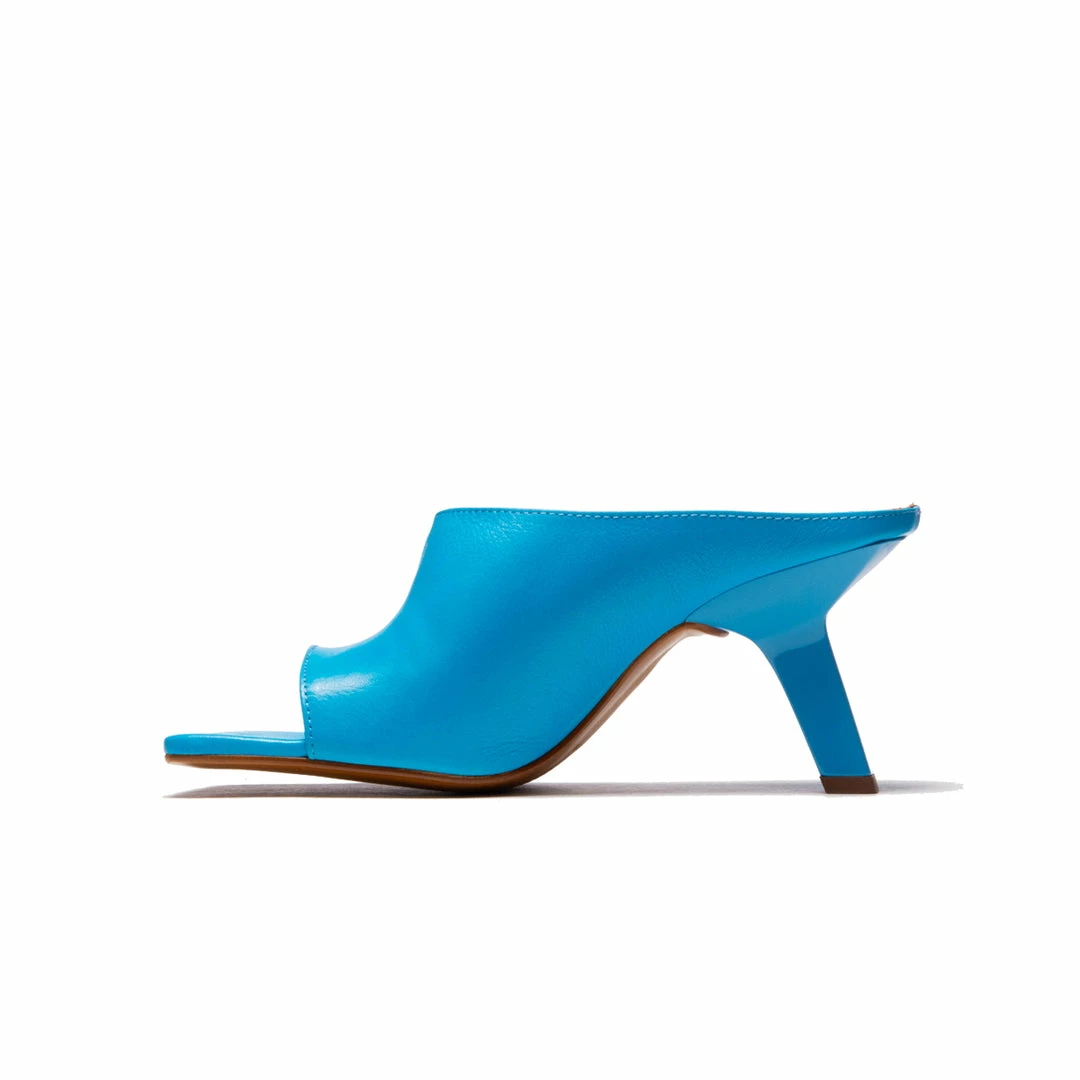 L'INTERVALLE Monet Electric Blue Leather WOMEN 3 L'INTERVALLE Monet Electric Blue Leather WOMEN