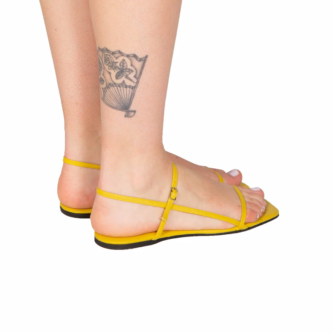 L'INTERVALLE Fynn Yellow Leather WOMEN 3 L'INTERVALLE Fynn Yellow Leather WOMEN