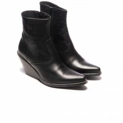 L'INTERVALLE WOMEN Salvia Black Leather