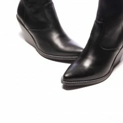 L'INTERVALLE WOMEN Salvia Black Leather