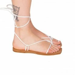 L'INTERVALLE Halima White Leather WOMEN