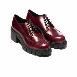 L'INTERVALLE WOMEN Poitier Bordeaux Leather