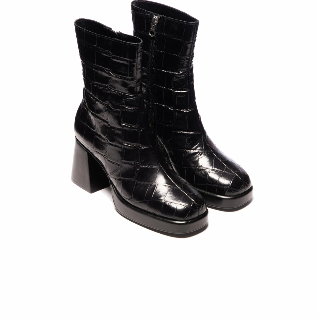 L'INTERVALLE Sullivan Black Croco 2 L'INTERVALLE Sullivan Black Croco