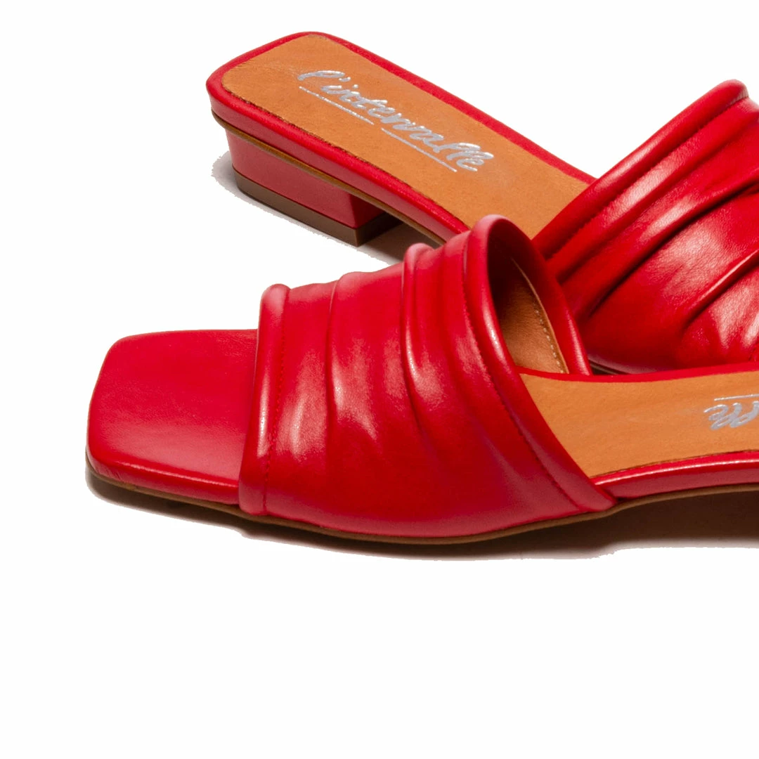 L'INTERVALLE Cassat Red Leather WOMEN 5 L'INTERVALLE Cassat Red Leather WOMEN