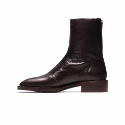 L'INTERVALLE Delancy Dark Brown Leather WOMEN