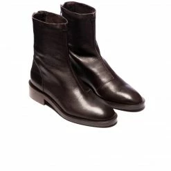 L'INTERVALLE Delancy Dark Brown Leather WOMEN