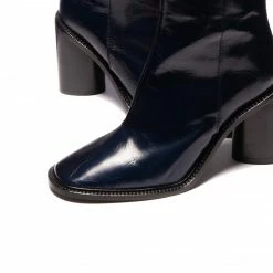 L'INTERVALLE WOMEN Bairro Navy Leather