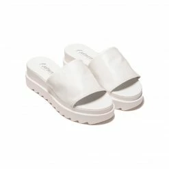 L'INTERVALLE Carmi White Leather WOMEN