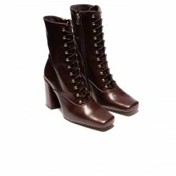 L'INTERVALLE WOMEN Corsa Brown Leather