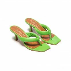 L'INTERVALLE WOMEN Gardenia Green Leather