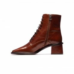 L'INTERVALLE Moffat Chestnut Leather WOMEN