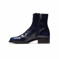 L'INTERVALLE Antibes Navy Leather WOMEN 7 L'INTERVALLE Antibes Navy Leather WOMEN