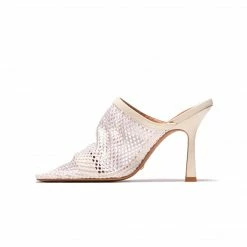 L'INTERVALLE WOMEN Cape Off White Mesh