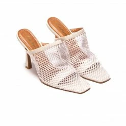 L'INTERVALLE WOMEN Cape Off White Mesh