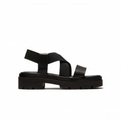 L'INTERVALLE WOMEN Brine Black Leather