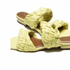 L'INTERVALLE Dazur Yellow Leather WOMEN