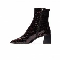 L'INTERVALLE Bogart Bordeaux Shiny Croco