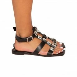 L'INTERVALLE Feya Black Leather