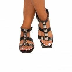 L'INTERVALLE Feya Black Leather