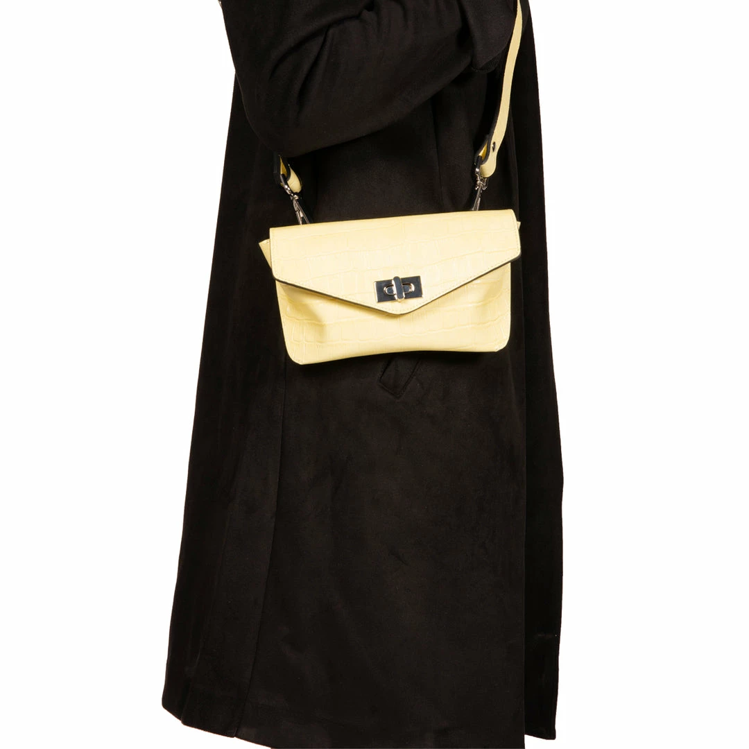 L'INTERVALLE Helen Yellow Croco 2 L'INTERVALLE Helen Yellow Croco