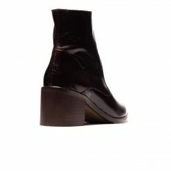L'INTERVALLE Fresno Dark Brown Leather