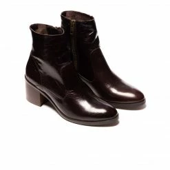 L'INTERVALLE Fresno Dark Brown Leather