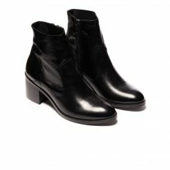 L'INTERVALLE WOMEN Fresno Black Leather