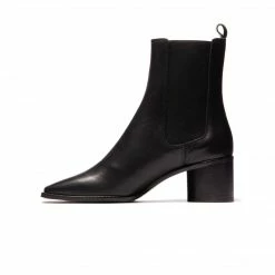 L'INTERVALLE WOMEN Genoa Black Leather