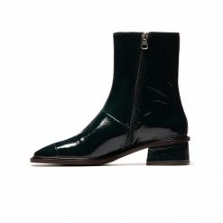L'INTERVALLE Albany Green Leather WOMEN