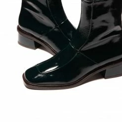 L'INTERVALLE Albany Green Leather WOMEN