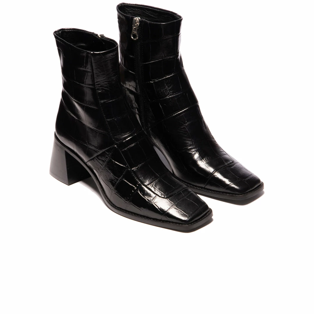 L'INTERVALLE Bendigo Black Croco WOMEN 2 L'INTERVALLE Bendigo Black Croco WOMEN