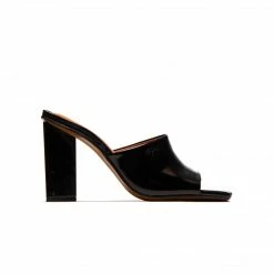 L'INTERVALLE WOMEN Matala Black Leather
